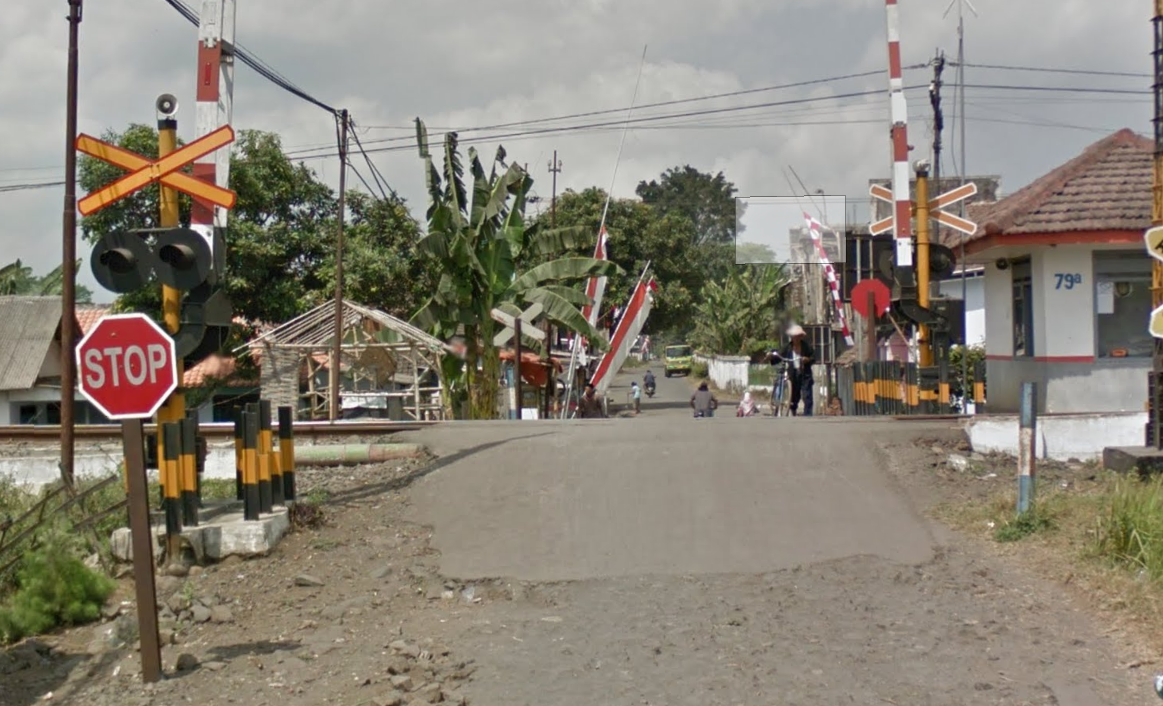 Foto Rambu Jalur Tunggal