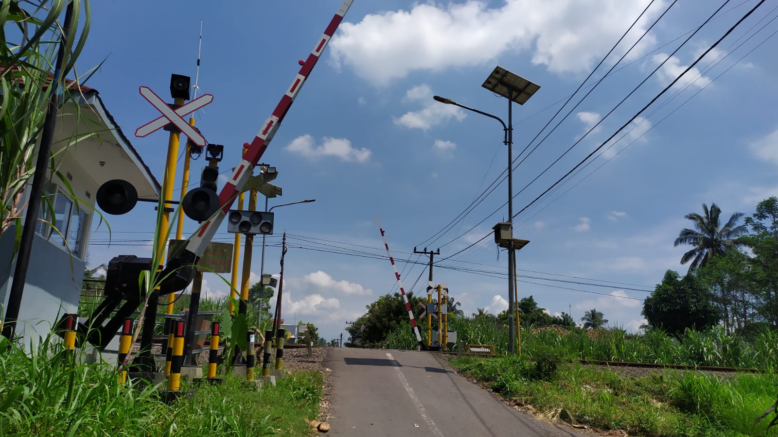 Foto Rambu Jalur Tunggal