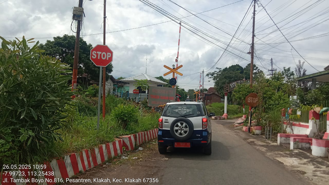 Foto Rambu Larangan Stop